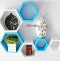 Kệ treo tường tổ ong 2